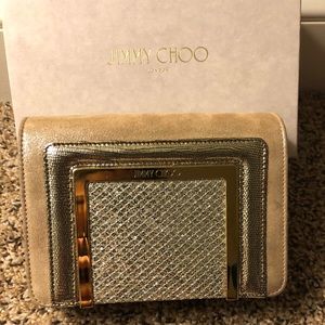 Jimmy Choo Tan Clutch